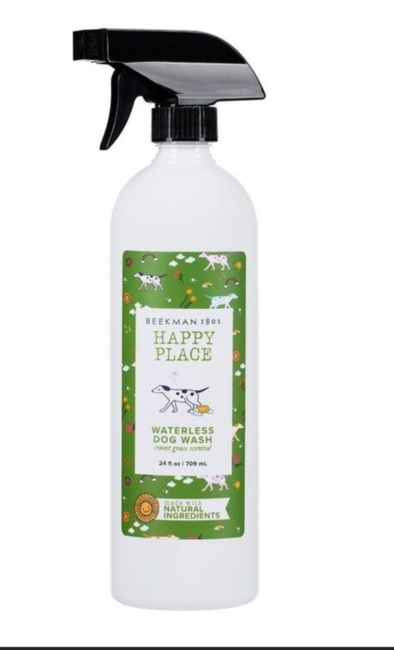 Beekman 1802 Happy Place Waterless Dog Wash - Green